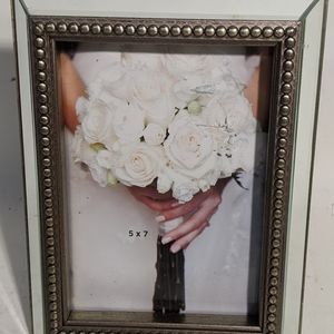 Beveled Frame with Metal Accents , 5” x 7”